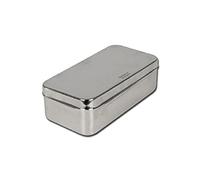 GIMA 26654 Scatola Acciaio Inossidabile, 20 x 10 x H 6 cm