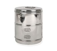 Gima 26677 Drum per Sterilizzazione in Acciaio, 190 mm Diametro, 240 mm Altezza