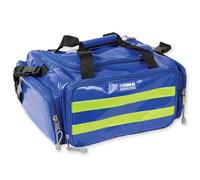 GIMA - Borsa emergenza in poliestere rivestita in tela cerata, capiente dalle dimensioni compatte, con ampi scomparti, rossa, 27166