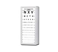 GIMA 27391 Ottotipo Non Luminoso Monoyer, 3 M, Confezione 1 Pezzo