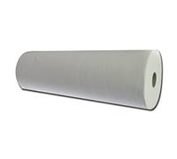 GIMA Lenzuolino Igienico per Lettino, 2 Strati in Cellucotton Microgoffrato Incollato, per Studi Medici ed Estetici, Bianco, Misura 100 m x 50 cm, 263 Strappi da 38 cm, 6 Rotoli Imbustati Singoli