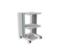 Gima 27883 Carrello Easy, 3 Ripiani, Alimentazione Elettrica