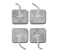GIMA 28351 Elettrodi Pregellati con Cavo, 40 mm Lunghezza X 40 mm Larghezza, 4 Pezzi
