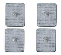 Gima 28387 Elettrodi Pregegellati 45 x 35 mm, Confezione 4 Pezzi