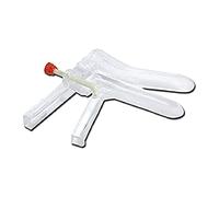 GIMA 29985 Speculum Vaginale Vite Laterale, Grande Ø 33 mm, Confezione 100 Pezzi