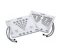 GIMA 31322 Test Visione da Vicino con Simboli Lea 40 cm, 1 Pezzo