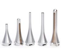 Gima 31453 Kit 3 Cannule Metalliche e 2 Speculum Met, Confezione da 5, Metallo -