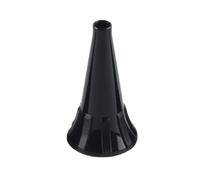 Gima 31492, Mini Speculum Auricolare Monouso Ø 4 mm, 100, Dispenser da 100 pezzi, Nero