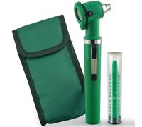 Gima 31522 Otoscopio a Fibre Ottiche, Verde
