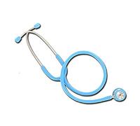 Gima 32513 Stetoscopio duofono Tai, Pediatrico, Lira Azzurra