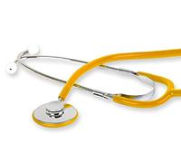 GIMA 32572 Stetoscopio fonendo Wan, Adulti, Lira Arancione