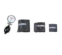 Gima, Sfigmomanometro Sirio Kit, con 3 bracciali pediatrici, borsa in nylon e quadrante grande , 32705