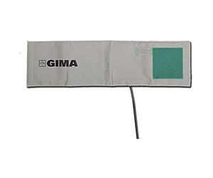 Gima 32837 Bracciale Nylon + Polmone in Tpu, Grigio/Nero, Cosciale
