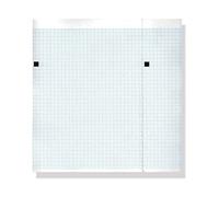 Gima 32976 Pacco Carta Termica Ecg, Griglia Blu, 210 x 150 mm