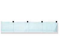 Gima 32977 Pacco Carta Termica Ecg, Griglia Blu, 60 x 75 mm
