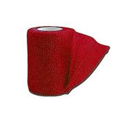 Gima 34739 Benda Elastica Coesiva Tnt, 4.5m x 7.5 cm, Rosso