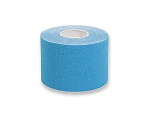 GIMA 34746 Taping Kinesiologia, 5 m x 5 cm, Azzurro