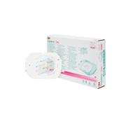 GIMA 34960 3M Tegaderm CHG IV Medicazione di Sicurezza, 10cm x 12cm, Confezioni da 25