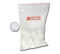 GIMA 35015 Tamponi Rotondi Cotone Ø 15 mm, Confezione 1000 Pezzi
