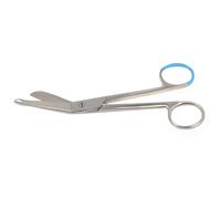 GIMA - Forbici per bende Lister, sterile, monouso, in acciaio inox, 16 cm, 38841