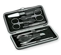 GIMA - Kit Podologia per Pedicure e Manicure Professionale con 7 strumenti in Acciaio Inox, in Custodia Protettiva di Tipo Rigido
