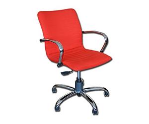 Gima 45124 Sedia Elite Schienale Basso, Tessuto