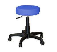 Gima 45211 Sgabello Plastica Skay Regolabile, Blu