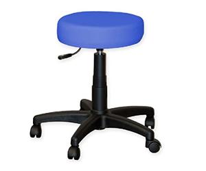 Gima 45211 Sgabello Plastica Skay Regolabile, Blu