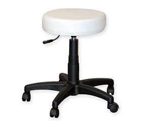 Gima 45212 Sgabello Plastica Skay Regolabile, Bianco