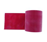 Gima - Fascia o Banda Elastica per Riabilitazione, Colore Rosso, Resistenza Medium, Misure 45 m x 14 cm x 0,30 mm, Senza Lattice