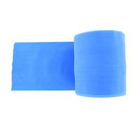 Gima - Fascia o Banda Elastica per Riabilitazione, Colore Rosso, Resistenza Medium, Misure 45 m x 14 cm x 0,30 mm, Senza Lattice