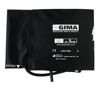 Gima - Bracciale per Sfigmomanometro, 1 Tubo, Misura Adulti Largo, in Nylon, Latex Free.