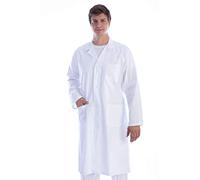 Gima - Camice bianco per uomo in cotone e poliestere con 4 bottoni, taglia XXL, 21416