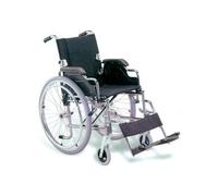 GIMA - Carrozzina Royal - Seduta 46 Cm - Tessuto Nero