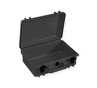 GIMA Case 430, Valigia in Plastica, Dimensione Media, Ermetica e Resistente, Senza Spugna Interna, Colore Nero, Certificata IP67