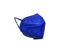 Gima CEPM Mascherina Filtrante FFP2 NR Comfymask, Made in Italy, 5 Strati, Blu Elettrico, Taglia Large, Confortevole, Nasello Regolabile, con Elastici Morbidi, Certificate DPI, 20 pz in Bustine da 2