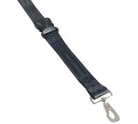 GIMA - Cintura di sicurezza B8 in poliestere nero, estremità con gancio, 33843