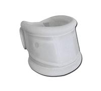 Gima - Collare Cervicale Rigido, in Polietilene, Bordi Ricoperti in Similpelle, Regolazione dell’Altezza, Circonferenza 41-46 cm