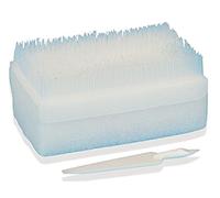 GIMA - CoreScrub, Kit Pulizia Mani da Sala Operatoria, Spazzola con Setole, con Stilo Netta-Unghie e Spugnetta Intrisa di Detergente e Disinfettante alla Clorexidina, Multilingue, 30 Pezzi