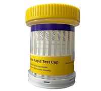 GIMA- Cup Test droghe per tazza multi-farmaco a 1 fase con/senza adulterazione (Urina), 8 parametri, 24563