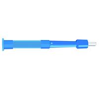 GIMA Curette Biopsia-Punch, Sterili, Monouso, Lama in Acciaio Inox Senza Saldatura, Latex Free, Manico Scanalato, Misura Ø 4 mm, Lunghezza Lama 8 mm, Confezione da 10 Curette in blister