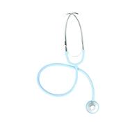 GIMA - Fonendoscopio YTON, Lira Azzurro Acqua, Padiglione Ø 45 mm, Latex Free,