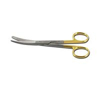 GIMA - Forbici chirurgiche curve a punte alterne C.T. - 14,5 cm