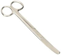 GIMA - Forbici Chirurgiche Curve, Punte Smusse, Misura 20 cm, in Acciaio Inox, grigio