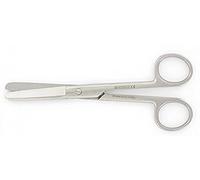 GIMA - Forbici Chirurgiche Rette, Punte Smusse, Misura 20 cm, in Grigio (Acciaio) Inox