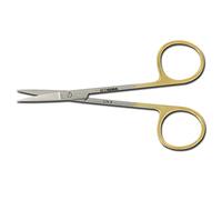 GIMA Forbici Iris, rette, 11,5 cm, con punte salde che garantiscono un'elevata precisione ai chirurghi, 26526