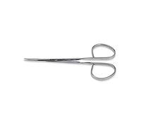 GIMA - Forbici per Sutura Ribbon, Punte Rette, Misura 9.5 cm, in Acciaio Inox
