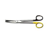 GIMA - Forbici Mayo Super Cut, curva, con lame studiate per tagliare i tessuti con una presa senza scivoli, 14cm, 26485