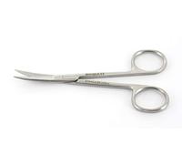 GIMA - Forbicine Iris Delicat, Punte Curve, Misura 11 cm, in Acciaio Inox