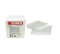 Gima 35011 Compressa Garza, Tessuto Non Tessuto, 4 Strati, 7.5 x 7.5 cm, Confezione da 1000